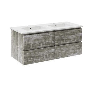 Modern Design Solid Oak/Pine/Acacia Wood Bathroom <b>Vanities</b> Durable Full Set Vietnam Factory Ready-to-Assemble Home Furniture - Product Image 3