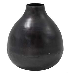 Hermoso florero de metal de primera calidad con grabado artístico, que agrega un toque de lujo y sofisticación a los interiores de las casas - Product Image 3