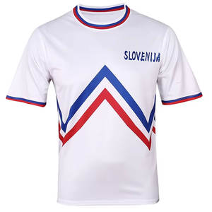 Custom Slim Fit 100% Polyester Soccer Jersey Quick Dry <b>Retro</b> Design <b>Football</b> Uniform with Polyester Sublimation - Product Image 1