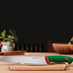 Cuchillo para pan LAMA (24cm) Inox PREMANA PROFESSIONAL Verde y Cromo 302624 B - Product Image 3