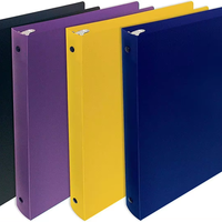 Carnet à feuilles mobiles à couverture rigide A4/A5/A6/A7/B5 personnalisé avec couverture en spirale transparente Produits de classement
