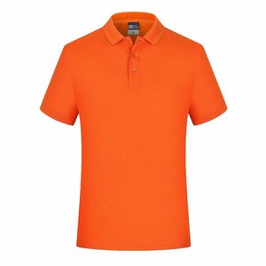 Chemises pour hommes T-shirts pour hommes Chemises polo en polyester vierges à manches courtes personnalisées et confortables avec logo brodé en vrac - Product Image 1
