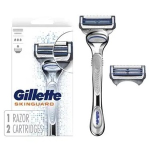 Gillette SkinGuard Sensitive <b>Men</b>’s <b>Razor</b>, 1 Handle, 10 Blade Refills . - Product Image 4