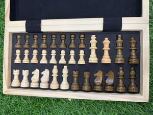 Tablero de ajedrez magnético-Juego de interior plegable para diversión y juego estratégico - Product Image 4