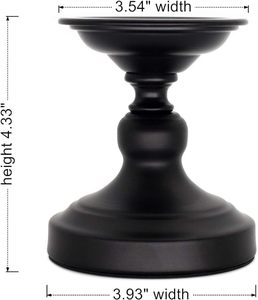 ชุดเชิงเทียนแบบเหล็กทรงยาวเครื่องใช้บนโต๊ะแบบเหล็กทำเทียนดีไซน์ใหม่ - Product Image 2
