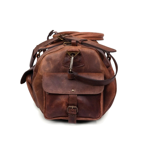 Las mejores bolsas de lona de cuero genuino personalizadas con su propio logotipo y etiqueta privada duraderas y forradas con poliéster - Product Image 4