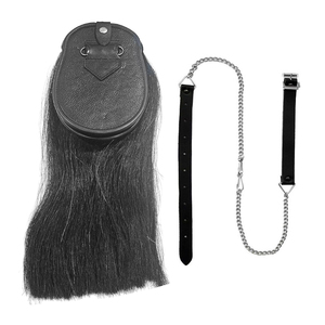 Sporran de cuero escocés Sporrans de cuero genuino a la venta hecho con material de cuero de alta calidad - Product Image 4