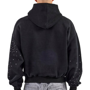 Sweat-shirts à capuche pour hommes en gros, mode décontractée, imprimé jersey, sweat-shirts de haute qualité - Product Image 3