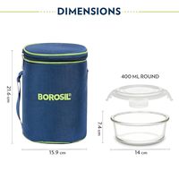 Ensemble de boîtes à lunch en verre borosilicate de qualité supérieure, sans danger pour le four à micro-ondes, compatible lave-vaisselle, pour le bureau, l'école et l'université