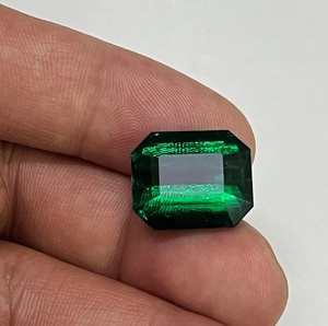 ธรรมชาติได้รับการรักษา16.46ขนาดใหญ่ได้รับการรับรองสีเขียวสดใสคุณภาพดีแปดเหลี่ยมรูปร่างแซมเบียมรกตโดย Sadiya นานาชาติ - Product Image 3