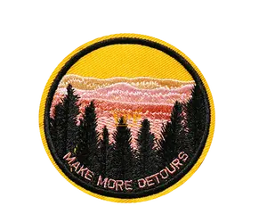 Patch brodé personnalisé thermocollant, à coudre et adhésif pour vêtements et casquettes - Product Image 3