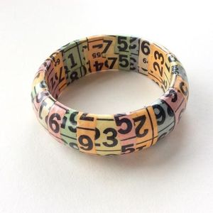 Pulsera de madera pulida hecha a mano para mujer, brazalete de la mejor calidad, producto en oferta, 100% - Product Image 6