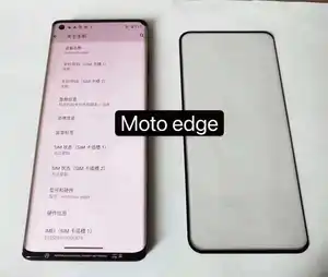 Cristal templado pour Motorola Edge protecteur d'écran de téléphone portable garde en verre trempé fournisseur matepad mica lamina mayorista