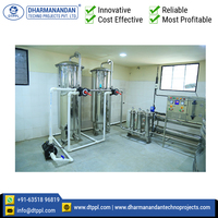 Sistema de Tratamiento de Agua Mineral con Capacidad de 500 LPH, Planta de Ósmosis Inversa de Acero Inoxidable con Bomba para la Industria de Bebidas