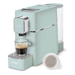 Cafetera Espresso Polti CS150G 1400W 44mm COFFEA S15G Verde con Molinillo de Granos de Café de 44mm - Product Image 1
