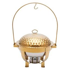 Juego de Platos para Calentar Comida de Cobre con Múltiples Tamaños, Perfecto para Grandes Reuniones, Bodas, Fiestas y Catering Corporativo - Product Image 6