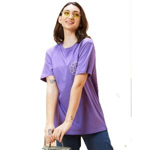 Camiseta estampada de ajuste relajado para mujer de algodón 100% para verano, camiseta informal transpirable a la moda para uso diario y ropa de calle - Product Image 5