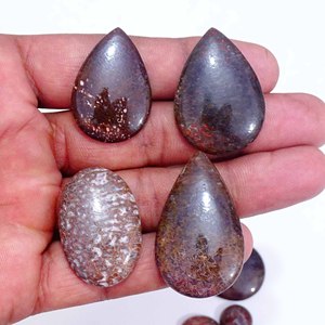 100% hueso de dinosaurio Natural piedra preciosa suelta al por mayor cabujón piedra preciosa suelta Natural piedra preciosa suelta para uso fabricación de joyas - Product Image 6