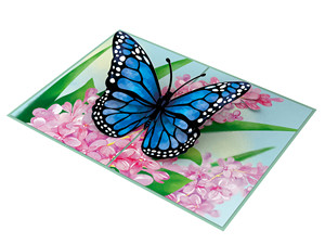 INTBOX Custom Logo Butterfly Design PC891 POP-UP <b>Card</b> 5x7 Inches Matte Varnishing Birthday Thank You Greetings - Product Image 3
