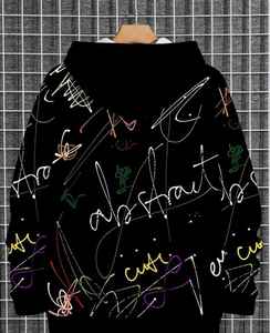 Sudadera con Capucha Premium para Hombre, Ultra Acogedora y Cómoda, 100% Algodón, Bordada, Lisa, Teñida con Impresión Digital para Invierno - Product Image 2