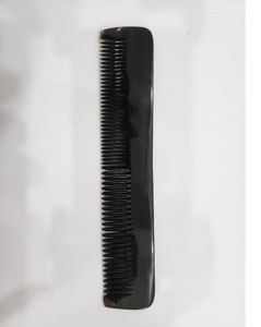 Buy Modern Design Hair Comb Mini Vintage Handmade Bridal Feather Hair Comb with Natural Horn Elegant Indian Pocket Size - Product Image 5