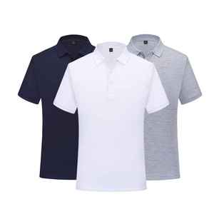 Couleur pure 2025 dernière conception hommes Polo T-shirts 100% coton haute qualité polos couleur unie hommes Polo t-shirt - Product Image 3