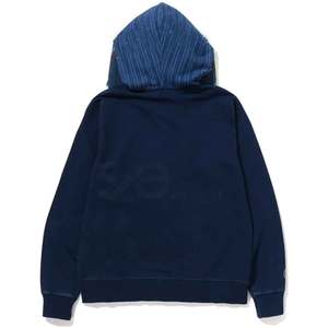 Moda Low Moq Hombres Full Face Zipper Hoodie Venta directa de fábrica Full Face Zipper Hoodie - Product Image 4