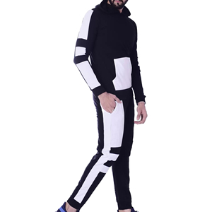 2025 nueva llegada de alta calidad de algodón ligero sólido chándal OEM personalizado pantalla impresa Sudadera con capucha para hombres chándal de invierno - Product Image 6