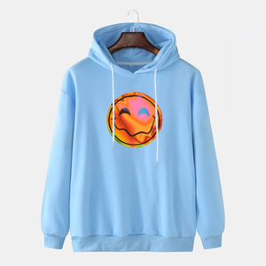 OEM/ODM Men's Lightweight Casual Pullover <b>Hoodies</b> Solid Streetwear for Winter Personalized Printing - Product Image 1