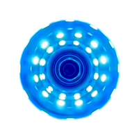 Roues de patins à roulettes lumineuses ZiLon OEM en PP élastique 24 mm, respirantes, légères, imperméables, pièces de rechange pour adultes, directement de l'usine