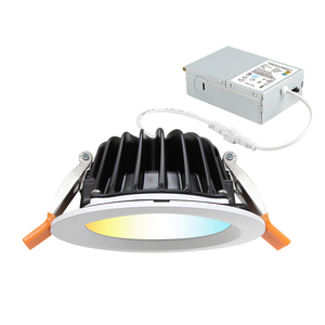 Spots de plafond étanches anti-reflets RVB/RGBW LED <span class=keywords><strong>12V</strong></span> 24V Smart Home 4/5 fils LED encastrée vers le bas 8W 12W 15W 20W - Product Image 5