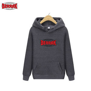 Sudadera con capucha de lana pesada bordada Vintage de suministro de fábrica, Sudadera con capucha de poliéster con bolsillo de canguro para hombres/Unisex - Product Image 1