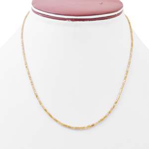Collar de cuentas finas de diamante amarillo natural en tubo de 1.5 - 2.5 mm, 15 pulgadas, para fabricación de joyería, precio de fábrica al por mayor, suministro a granel. - Product Image 6