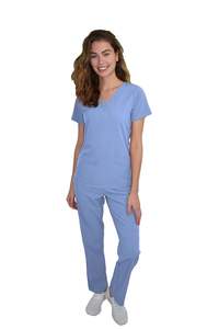 Ensembles de jogging de gommage d'hôpital en coton uniformes de gommage médical personnalisés costumes de gommage d'allaitement en gros vêtements unisexes pour médecins - Product Image 2