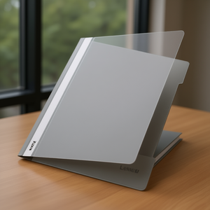 Leitz DIN <b>A4</b> Polypropylene <b>Folder</b> Grey; Premium File <b>Folder</b> - Product Image 3