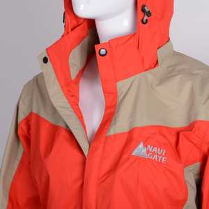 Veste imperméable réversible femme FHOH-matelassé Polyester tissu coupe-vent respirant support capuche fermeture éclair Fitness impression printemps - Product Image 4