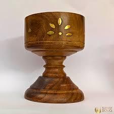 Handcrafted Wood Mother of Pearl <b>Bakhoor</b> Burner |Arabic <b>Oud</b> Incense Mubkhar Burner for Home Fragrance,Ramadan Decoration & Gift - Product Image 6