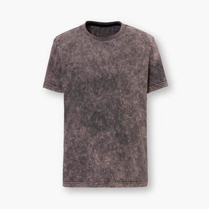 T-shirt homme délavé à l'acide Streetwear Stone Washed Hip Hop 100% coton T shirts Custom Vintage T Shirt - Product Image 2