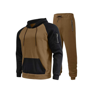 Ensemble deux pièces en polaire d'hiver avec sweat-shirt à capuche et pantalon évasé empilé, tenue chaude et décontractée pour femmes Streetwear - Product Image 1