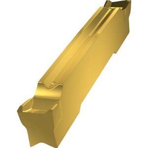 Inserto Indexable ISO GL3-D300G02R12-PRG8330 de 3 mm de Ancho con Recubrimiento PVD Dorado para Herramientas de Corte y Conformado, Paquete de 10 - Product Image 2