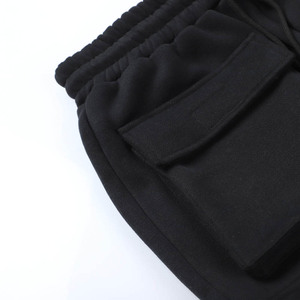 กางเกงขาสั้นผ้าฝ้ายขนแกะใหม่สำหรับผู้ชายกางเกงขาสั้นสำหรับออกกำลังกายลำลองมีกระเป๋าแห้งเร็วระบายอากาศ - Product Image 2