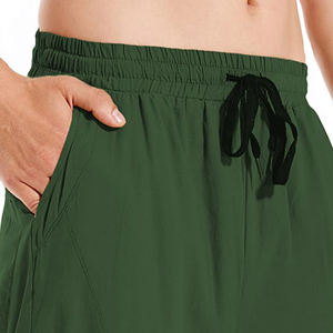 Pantalon pour Homme Décontracté avec Poches Long Tissu Tricoté Respirant et Solide Motif Teint Uni Pantalon pour Homme Personnalisé - Product Image 3