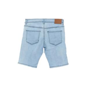 2024 Best Premium Quality 100% Cotton Breathable Solid Pattern Casual <b>Men's</b> Vintage Denim Shorts <b>Elastic</b> <b>Waist</b> Custom Sizes - Product Image 4