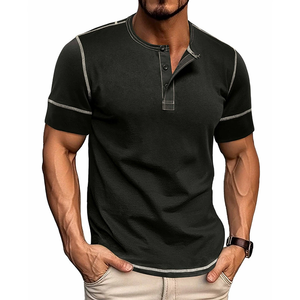 T-shirt pour homme tendance été 2025, personnalisé, de haute qualité, écologique, à séchage rapide, jersey à manches courtes, respirant, tailles américaines - Product Image 2