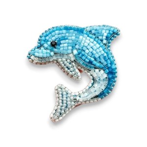 Broche de serpiente en vidrio con bordado a mano de cristal y broche de moda con cuentas de alambre de lingotes - Product Image 3