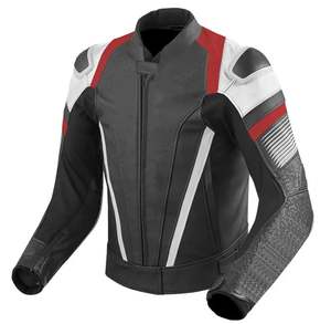 Chaqueta de Motociclista con Protección CE, Chaqueta de Cuero Genuino Personalizada 2025, Negra para Hombre, Impermeable de Alta Calidad para Todas las Estaciones - Product Image 1