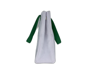 Sac fourre-tout en polyester personnalisé avec poche zippée et doublure intérieure pour promotions ou cadeaux manipulés Type - Product Image 2