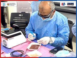 Peralatan terapi <span class=keywords><strong>Laser</strong></span> hewan, daya tinggi 25.5W instrumen bedah hewan ringan kecil untuk operasi - Product Image 4