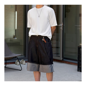 T-shirts homme unisexe basique col rond manches courtes t-shirt décontracté style sportif confortable à porter quotidiennement pour hommes et femmes H0011 - Product Image 5