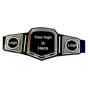 Ceinture de championnat d'équipe d'étiquette personnalisée de haute qualité Nouveau design pour les enfants pour la boxe lutte MMA Taekwondo karaté Judo - Product Image 6